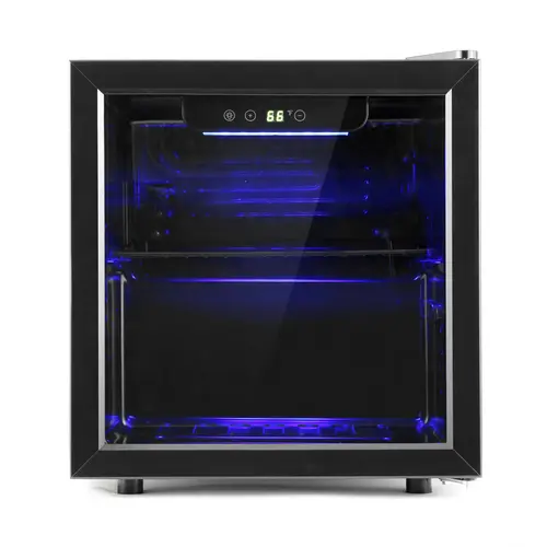 Antarctic Star 1.3 cu ft Beverage Refrigerator and Cooler, Mini Fridge with Organizer Shelf Single Zone 40°F-61°F LED Lighting Quiet Cooling System for Kitchens & Bars - Household Appliances