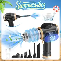 【DealsForYouDays】Belibuy Handheld Cordless Car Vacuum Cleaner: 9000Pa powerful suction, 6-in-1 portable vacuum cleaner with a smart display, ideal for cars, homes, offices and pet care. A portable cordless cleaner. The perfect gift for your loved ones.