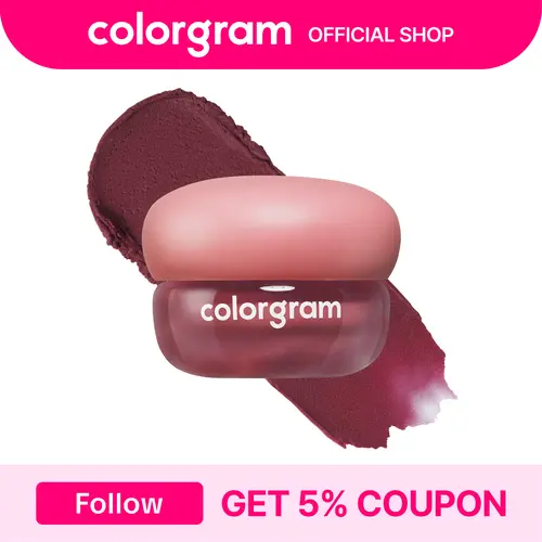 Colorgram Nude Blur Jam | Velvet & Comfort Matte Lip Stain | 2-in-1 Lip & Cheek | Lightweight & Buildable | K-Beauty Makeup I summervibes