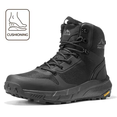 【DealsforYouDays】NORTIV 8 Men's Military Tactical Boot Lightweight Comfortable Boots for Work All Day Side Zipper Motorcycle Combat Hiking Boots 8 Inches Metrostrike Outdoor Footwear,summerwins,father'sdaygifts