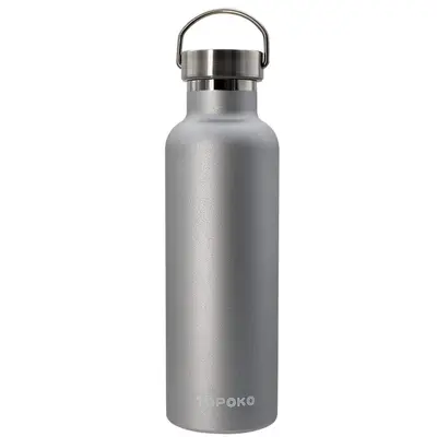 25 oz Stainless Steel Water Bottle, Vacuum Insulated Wide Mouth Metal Bottle, Reusable Water Bottle for Men, Travel & Gym Drinkware summerwins