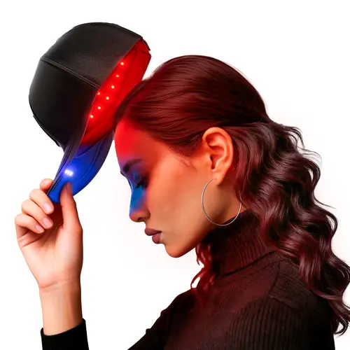 INIA REGEN Laser Hair Growth Cap, Help Reduce Shedding & Support Thicker Hair | 398 Lasers & LEDs Full-Scalp Red Light Therapy, Blue Light Scalp Care, Wireless & Portable,Summer Beauty Gift Ideas