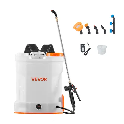 【DealsForYouDays】VEVOR Battery Powered Backpack Sprayer3.2 Gal Powerful Electric Backpack Sprayer2 Retractable Wands & 5 NozzlesAdjustable 0-90 PSI2 Hour RuntimePortable Weed Sprayers for Yard Garden Lawn,campingessentials,outdoorfurnitureset,campinggear