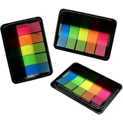 300PCS Sticky Index Tabs, Transparent Sticky Page Markers Notes, Book Markers, Sticky Note Tabs, Page Tabs, Label Stickers, Small Pop Up Post Tabs Flags Stickers