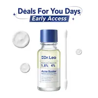 Dr.Leo Drying Lotion - Lightweight Powder Acne Spot Treatment with 1.8% Encapsulated Salicylic Acid, 4% Niacinamide - Exfoliates Blemishes for Oily, Acne-Prone Skin (20ml) #DealsForYouDays