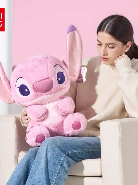 Disney Stitch & Angel Large Size Plush Dolls 20inch| Adorable Graduation Gift for Her, Perfect Cuddly Collectibles for Fans, Holiday & Holiday Haul & New Year#Summervibes