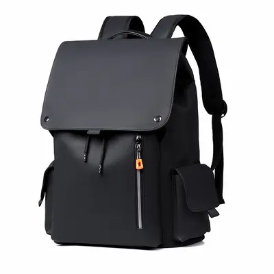 BIGWIG Nylon Minimalist Unisex Men's Backpack, Large-Capacity Waterproof Durable Laptop Bag for High School Students & Travel, Casual Outdoor Bookbag