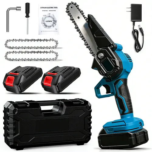 6" Brushless Mini Chainsaw,Cordless Portable Electric Saw,2000mAh Battery,Pruning & Gardening | Great Gift for Women & Seniors#fathersdaygift
