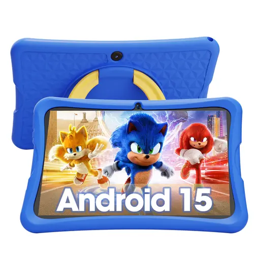 KidsTablet 10.1" Android 15 Kids Tablet 6GB+32GB Dual Camera 6000mAh Eyesight Protecting Parent Control Child Education Tablet with WiFi Birthday Gift tiktokshopspringglowup
