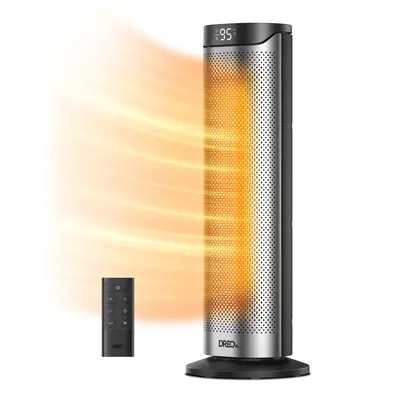 DREO 1500W Portable Oscillating Indoor Space Heater