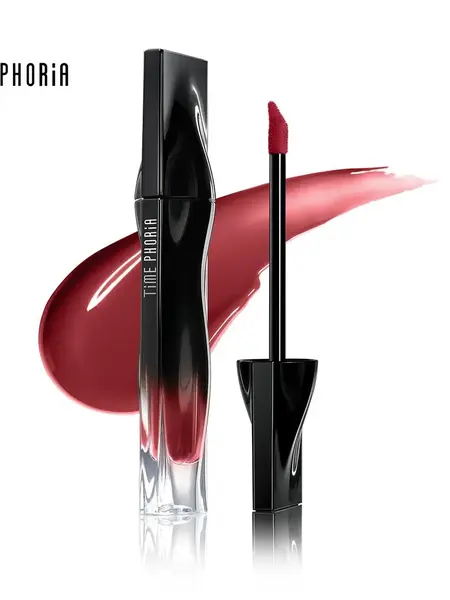[TIMEPHORIA Hero Lip Stain] Stellar Dust Lip Stain 5ml - High Coverage Lip Tint & Gloss with Glassy Finish & 30% Moisture Content for Flawless Makeup Look