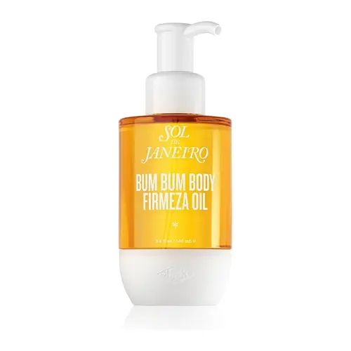 Sol de Janeiro Bum Bum Body Firmeza Oil - Salted Caramel Scented Firming Body Oil for Deep Nourishment & Moisture