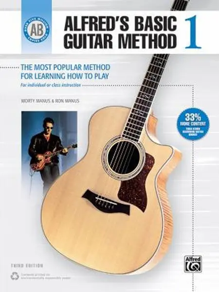 USED-Alfred's Basic Guitar Method 1 by Morty Manus (Paperback)
