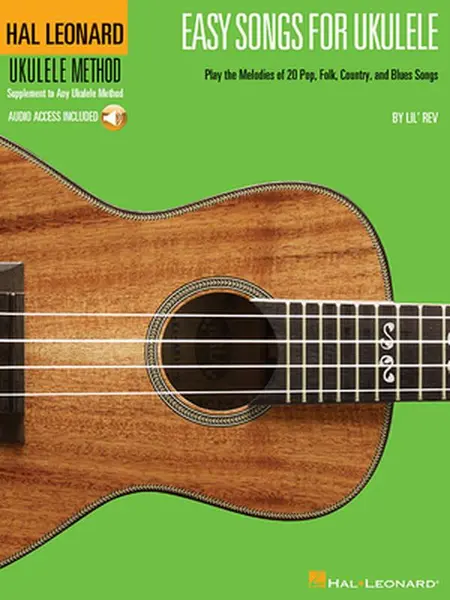 USED-Easy Songs for Ukulele - Hal Leonard Ukulele Method Book/Online Audio [With CD] by Lil' Rev (Paperback)
