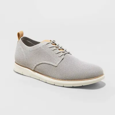 Goodfellow & Co Men's Lace Up Casual Knit Dress Shoes Round Toe Boy Closed Toe Trainer for Running & Training