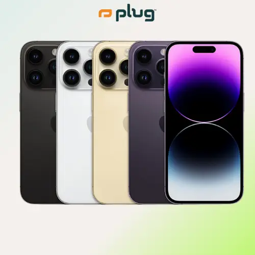 Refurbished iPhone 14 Pro Max (Unlocked) - Good Condition with 1-Year Warranty by Plug
