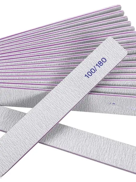 12-Pack 100/180 Grit Emery Boards Nail Files