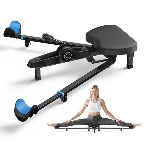Merach Split Machine Leg Stretcher Splits Trainer Adjustable Stretching Machine Fitness Training Equipment for Ballet Yoga Sports Training Improve Flexibility Load Capacity 300lbs Summervibes