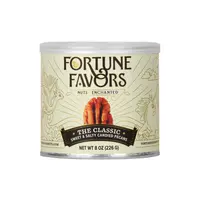 Fortune Favors Candied Pecans 8oz each- Sweet Salty Spicy Crunchy Nuts Snack,All Natural No Preservatives, Golden Pecans 50 Less Sugar Perfect Gifting