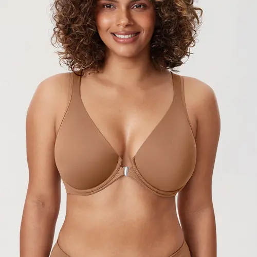DELIMIRA Women's Plunge Back Posture Bra