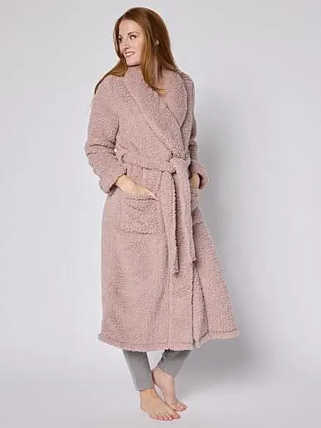 Comfort Code Sherpa Knit Belted Robe
