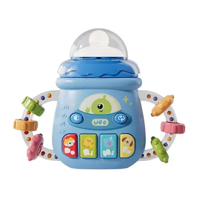 Baby Musical Toy, Cute Baby Bottle Learning Toy, Light Up and Music Rattle Toy, Teething Musical Toys, Toddler Sound Machine, Christmas Stocking Stuffers Gift