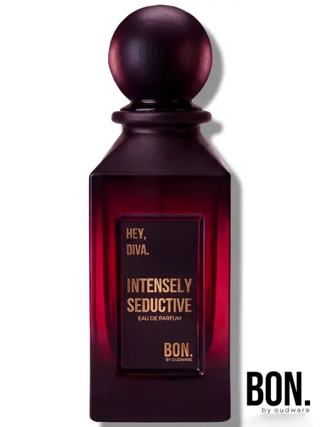Bon By Oudware Intensely Seductive Women's Eau De Parfum (EDP) 100ml (3.4 oz) - Floral Scents Perfume with Egyptian Jasmine, Black Currant, Vanilla Bean - Day/Night Use, Perfume for Sale, Womens Gifts