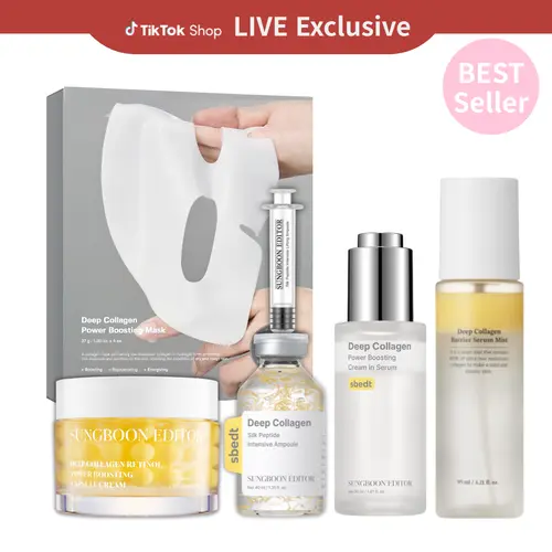[Sungboon] Glass Glow in a WEEK gift set | 5 affordable products for Gentle Skin Renewal