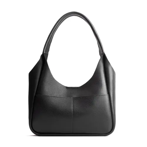 Portland Leather Madison Shoulder Bag - Polished Daily Carry - Leather Shoulder Bag, Structured Shape, Zipper Closure, Adjustable Strap