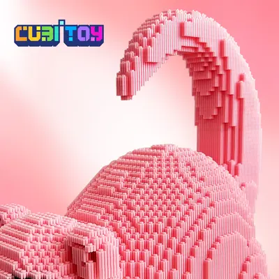 CubiTOY Animation Series Large Shellbait (12,580 PCS) Micro 3D Building Block Model