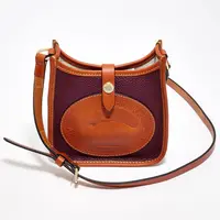 Dooney & Bourke Leather Heritage Duck Mini Messenger Crossbody