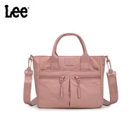 Lee Women's Nylon Small Tote - Multi-Pocket Lightweight Satchel, Crossbody for Work, Everyday Bag, Travel Bag