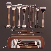 MAANGE 13pcs Makeup Brush Set with Cosmetic Bag, Foundation Brush, Loose Powder Brush, Blush Brush, Contour Brush, Concealer Brush, Eyeshadow Brush, Eyebrow Brush, Essential Beauty Tools Kit, Multifunctional Makeup Brushes