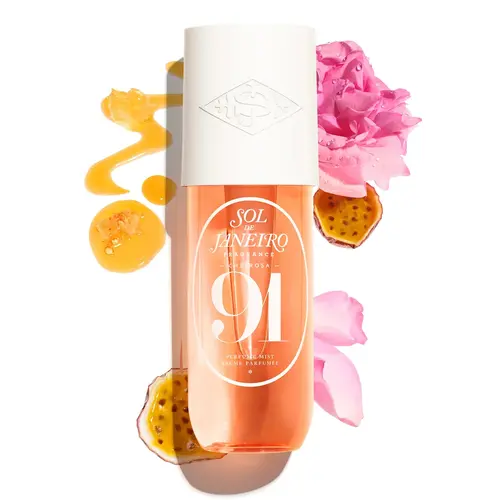 Sol de Janeiro Cheirosa 91 Perfume Mist - Juicy & Floral Scent with Passionfruit Honey Caramel & Rio Pink Rose Notes