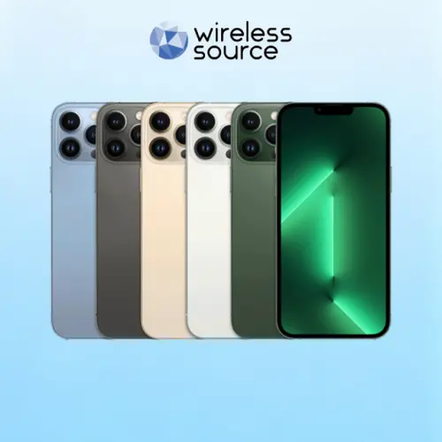 Refurbished iPhone 13 Pro Max (Unlocked)-Excellent Condition with 1 Year Warranty A2484