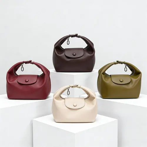 3-Way Convertible PU Soft Leather Bag Multiple Colors Detachable Straps Spacious Interior for Everyday Travel Cross Body Bags Elegant Casual Handbag