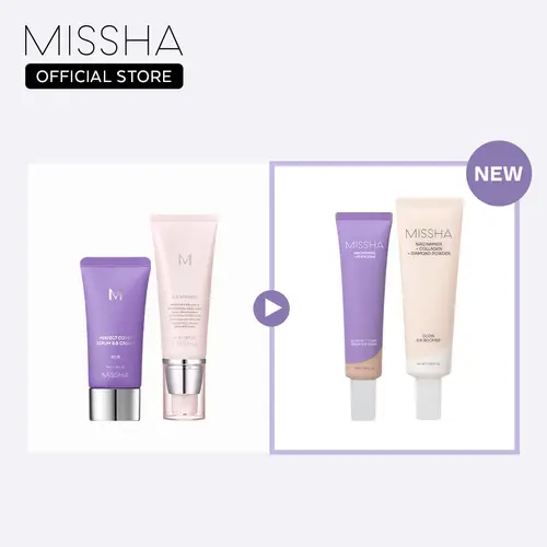 [MISSHA Official] Serum BB + BB Boomer Primer Duo