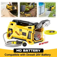 Cordless Water Transfer Pump 9.6GPM Compatible with Dewalt/Milwaukee Battery【NO BATTERY!!】, Powered Pond Pumps, Portable Self-Priming for RV, Tank, Pool Draining, Garden Watering summervibes