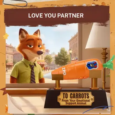 MINISO Disney Zootopia Judy Hopps' Police Life Carrot Pen Voice Recorder & Smooth Writing Ballpoint, Cute Collectible Gift Holiday & Holiday Haul#Summervibes