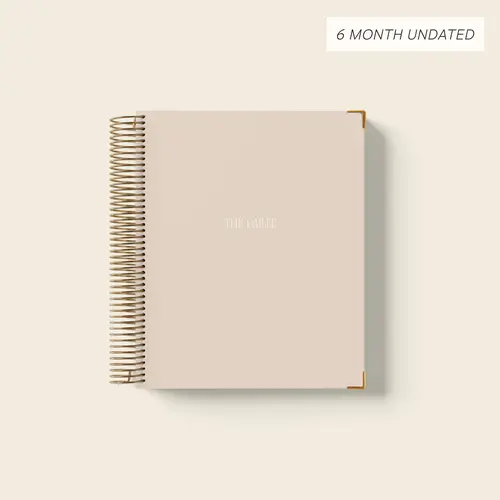 Undated Daily Planner