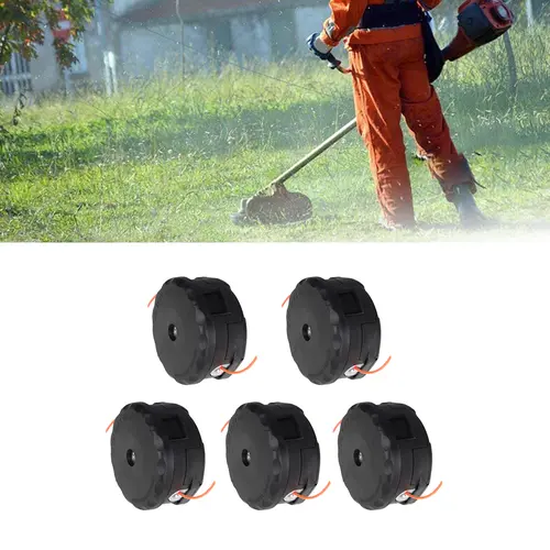 findmall 3/5-Pack Power Tool String Trimmer Head Replacements - High-Compatibility Tool Accessories for Echo Speed Feed 400, SRM 225, 230, 26LC, 26RLC, 32RLC & Shindaiwa Trimmers (Father's Day Gift)