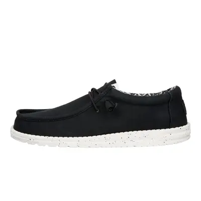 HEYDUDE Wally Stretch Canvas Wide - Mens Comfortable Slip on Shoes