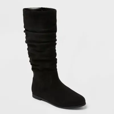 Girls' Scrunch Knee High Boots - Cat & Jack
