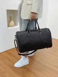 Travel Tote Bag, Simple Versatile Commuter New Multifunctional Handbag, Large Capacity Short Trip Business Travel Bag, Lightweight Student Duffel Bag, Duffle Bags