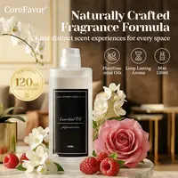 CoreFavor 120ml Essential Oil for M60 Home Fragrance Diffusers, Plant-Based Diffuser Oil, Alcohol-Free Oil for Diffuser, Hotel Scent Diffuser Oil, Essential Oils for Diffusers for Home, Bedroom, Bathroom, Office & Commercial Spaces