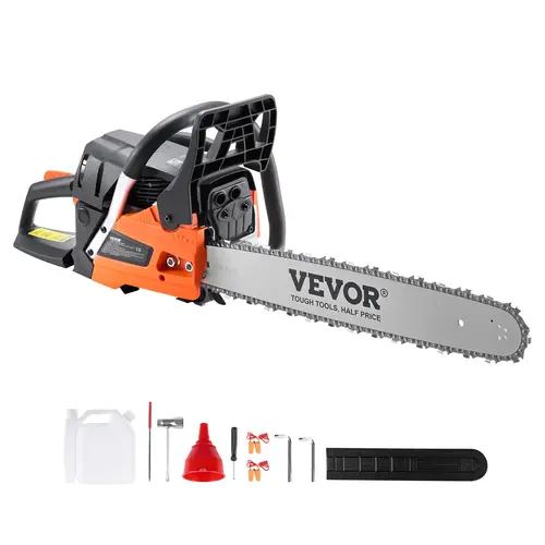 【DealsForYouDays】VEVOR Gas Chainsaw,  , 58CC 20" 3.22HP, Gasoline Powered Chain Saw, Handheld Cordless Petrol Chainsaws for Tree Wood Branch Cutting, Tree Trimming, Land Clearing, Farm Garden Ranch Forest Cutting Use