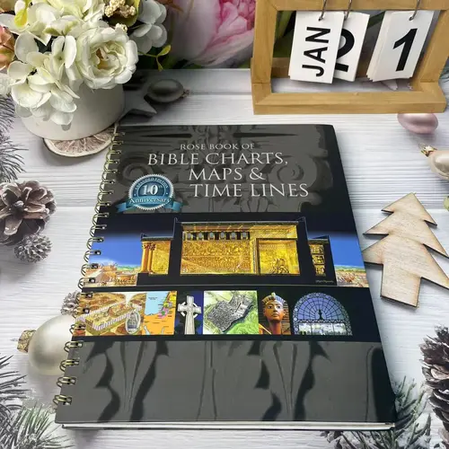 Biblical Timeline Made Easy: Rose Bible 10th Anniversary Commemorative Edition (6th Gen Upgrade | Must-Have for Bible Study)、memorial day sale、memorial day deals Maps Visual