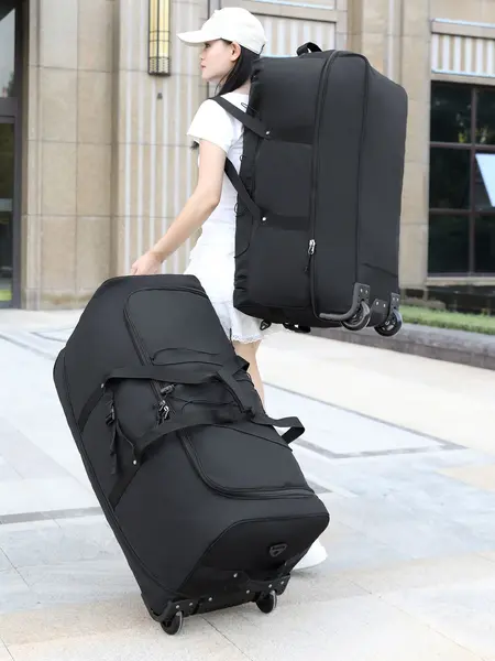 Large Travel Luggage Bag, Multifunctional Handbag, Ultra-Large Capacity, Lightweight, Commuter Backpack, Gym Bag, Multiple Pockets, Tactical Travel Bag, Multifunctional Travel Duffels, Storage Transportation Bag