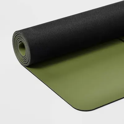 Yoga Mat Rubber Green (5mm) - All In Motion