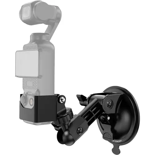 【DealsForYouDays】K&F Concept Suction Cup Mount, Car Windshield Window Dash Holder for DJI Osmo Pocket 3/Action 3/4/5 Pro, GoPro Hero 13/12/11/10/9 Black, Insta360 X5/X4 – Cars Accessories, Auto Accessories Interior